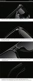SO&EI Fashion Double Bridges Square Rivets Women Sunglasses Retro Men Gradient Shades UV400 Sun Glasses