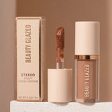 2025 Beauty Glazed 2 Color Liquid Contouring To Enhance The Facial Contour,Waterproof ,Matte,V-face Shaping Contour  Face Makeup