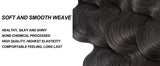 42 Inch Body Wave Human Hair Bundles Natural Black Brazilian Virgin Hair Weave 12A Unprocessed Real Human Hair Extensions Full T