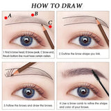 5PCS Professional Microblading Pencil Permanent Eyebrow Pencil Tattoo Waterproof Art Tint Makeup Eye Brow Pen Enhancers Cosmetic