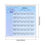 Self Adhesive Individual Eyelashes No Glue Needed Fluffy Cluster Eyelash Korean Fashion Manga Lash Extension for Daily Makeup