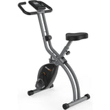 Exercise Bike Foldable Fitness Indoor Stationary Bike Magnetic 3 in 1 Upright Recumbent Exercise Bike for Home Workout