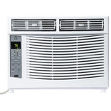 6000 BTU Smart Window Air Conditioner with WiFi - Cools Rooms to 250 Sq Ft, Remote & App Control for Bedroom Office