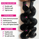 Queenlike 24 24 24 Inch Body Wave Bundles Human Hair 12A Brazilian Raw Hair Weave Bundles 1/3 PCS Human Hair Bundles Extensions