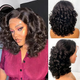 12A Raw Vietnamese Bouncy Wave Wig | 13x4 Lace Frontal | 250% Density