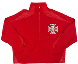 MIXED EMOTIONS Jacket Rhinestone Logo ZipUp