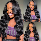 180% Density HD Lace Front Body Wave Wig | Pre-Plucked | Brazilian Remy Hair | Glueless