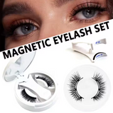 Professional Design Lash Glue Free Magnetic False Eyelashes with Anchor No Glue No Liner Reusable Magnetic Eyelashes