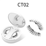 Professional Design Lash Glue Free Magnetic False Eyelashes with Anchor No Glue No Liner Reusable Magnetic Eyelashes