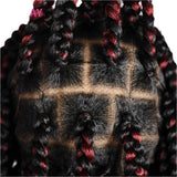 360 Knotless Box Braids Wig | Super Long | Full Lace | Baby Hair | Synthetic Braids | Black Women