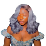 Bouncy Curly Rooted Color HD Lace Front Wig | 13x4 Glueless Human Hair Ready To Go