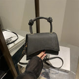 Fashionable Women's Shoulder Bag | Pure Color Trendy Crossbody Bag & Simple Casual Diagonal Bag (Small Square Bags for Autumn & All Seasons)