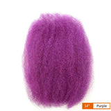 Rebecca Afro Kinky Bulk Human Hair for Braiding | Remy Virgin Brazilian Extensions (Multi-Color)