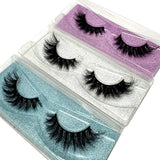 New 21Pairs Natural Fluffy volume False Eyelashes Dramatic Thick 3D Mink Lashes Extension Makeup Lashes Wholesale Cílios In Bulk