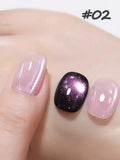 SHAKA 1-4pcs New Spring/Summer Bestsell Blue Nails Green Blue Nail Supplies Fantastic Ocean Bubble Cat Eye Gel Nail Polish