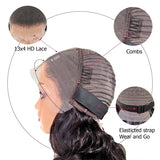 12A Raw Vietnamese Bouncy Wave Wig | 13x4 Lace Frontal | 250% Density