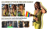 Afro Kinky Bulk Braiding Hair Extensions | 100% Human Hair | Lightweight & Natural Colors | 50g/Pack