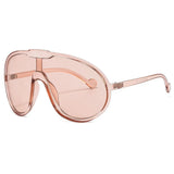 Vintage One Piece Champagne Sunglasses
