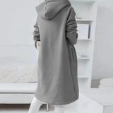 Oversized Zip-Up Streetwear Hoodie Women