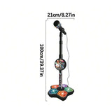 Kids Microphone Stand Toy, Portable Children's Karaoke Electronic, Durable Party Karaoke Microphone Stand, Kids Karaoke Machine