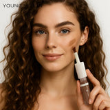 4-Color 3D Face Contour Liquid Bronzer Shade Smooth Highlight Mirror Lasting Natural Nose Shadow Waterproof Brighten Makeup