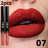 19 colors Matte Velvet Lip Gloss Waterproof Liquid Lipstick Nude Black Lips tint Makeup Lip Glaze Cosmetics Red Lip Stain Beauty