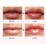 HANDAYAN 6 Color Lip Plumper Gloss Moisturizing Honey Oil Enhancer Transparent Shine Booster Makeup Beauty