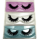 New 21Pairs Natural Fluffy volume False Eyelashes Dramatic Thick 3D Mink Lashes Extension Makeup Lashes Wholesale Cílios In Bulk