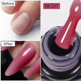 MTSSII 7ml Quick Extension Nail Polish Jelly Transparent Nude Pink Red Hard Gel  Quick Building Nail Art Gel Varnish For Nails
﻿
