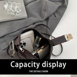 fashion Women Square Crossbody Bag Office Party Club Letter Small Shoulder Handbag for women