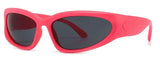 Unique Y2K Designer Luxury Sunglasses Women Rectangle Big Frame Sun Glasses For Men Outdoor UV Protection Classic 2000S Black Sh