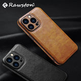 Soft Leather Case for iPhone 15 14 13 12 11 16 17 Pro Max Ultra Thin Lens Protection Cover
