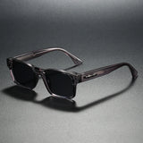 Quality Square Polarized Sunglasses Men Metal Core UV400 Unisex Sun Glasses Travel Hiking Beach Fishing Eyewear