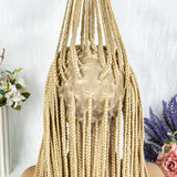 613 Blonde Box Cornrow Braided Wig | HD Full Lace Knotless Braids Wig | Synthetic Braiding Wig for Black Women