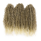 18 Inch Passion Twist Braids Crochet Hair | Afro Kinky Curly | 60 Strands
