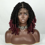 Butterfly Locs Crochet Braids Bob Wig | Lace Front | Dreadlock Style