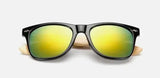 Ralferty Retro Wood Sunglasses Men Bamboo Sunglass Women Brand Sport Goggle Mirror UV400 Sun Glasses Male Shades lunette oculos