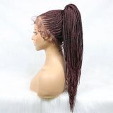 Kima Cornrow & Bantu Knot Braided Wig | Stitch Braids | Full Lace | Heat-Resistant Synthetic Hair