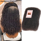 Afro Kinky Bulk Braiding Hair Extensions | 100% Human Hair | Lightweight & Natural Colors | 50g/Pack