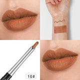 17Colors Portable Matte Pencil Lipstick Natural Long-lasting Waterproof Moisturizing Pen Lip Liner Makeup For Women
