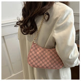 Women's Vintage Style Square Handbag Shoulder 23x6.5x14.5cm