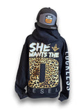 She Wants The Diesel Leopard Hoodie