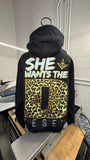 She Wants The Diesel Leopard Hoodie