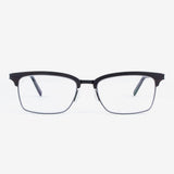 Stuart - Wood & Metal Eyeglasses
