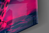 Neon Leopard Glass Wall Art || Designer Collection