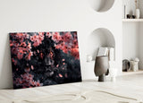Lion of the Night Glass Wall Art || Designer Collection