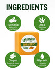 Turmeric Soap Bar for Glowing Clear Skin (2-Pack)