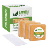 Turmeric Soap Bar for Glowing Skin (3-Pack)