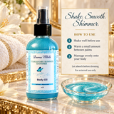 Turquoise Summer Shimmer Body Oil