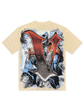 Vtilted Unstable Tee - Cream